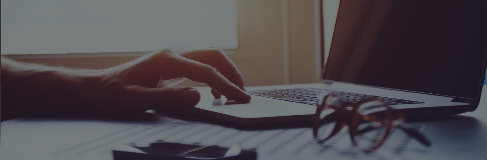 Contact page header
